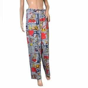 Looney Tunes Comic Pajama Pants Sylvester & Tweety